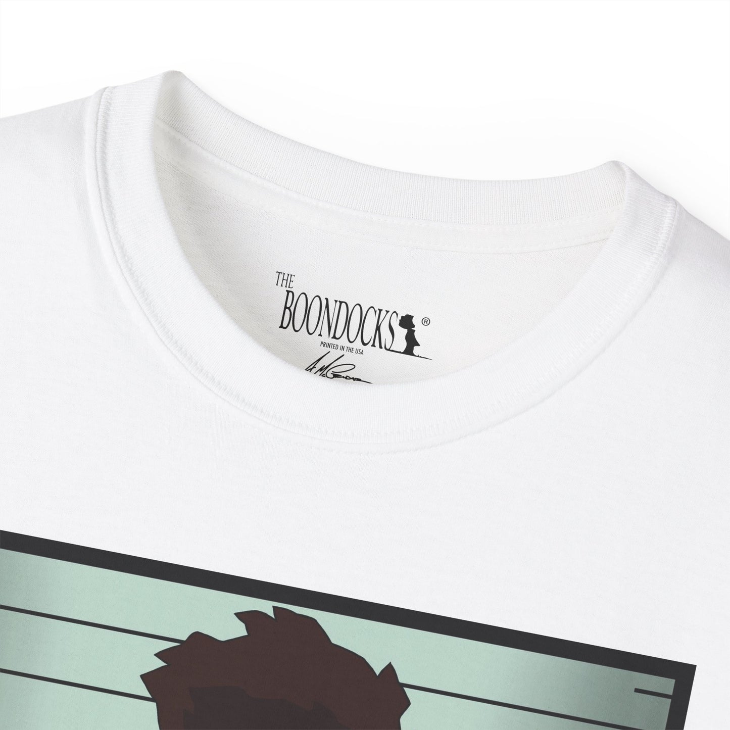 The Boondocks - Mugshot White Eco-T-Shirt