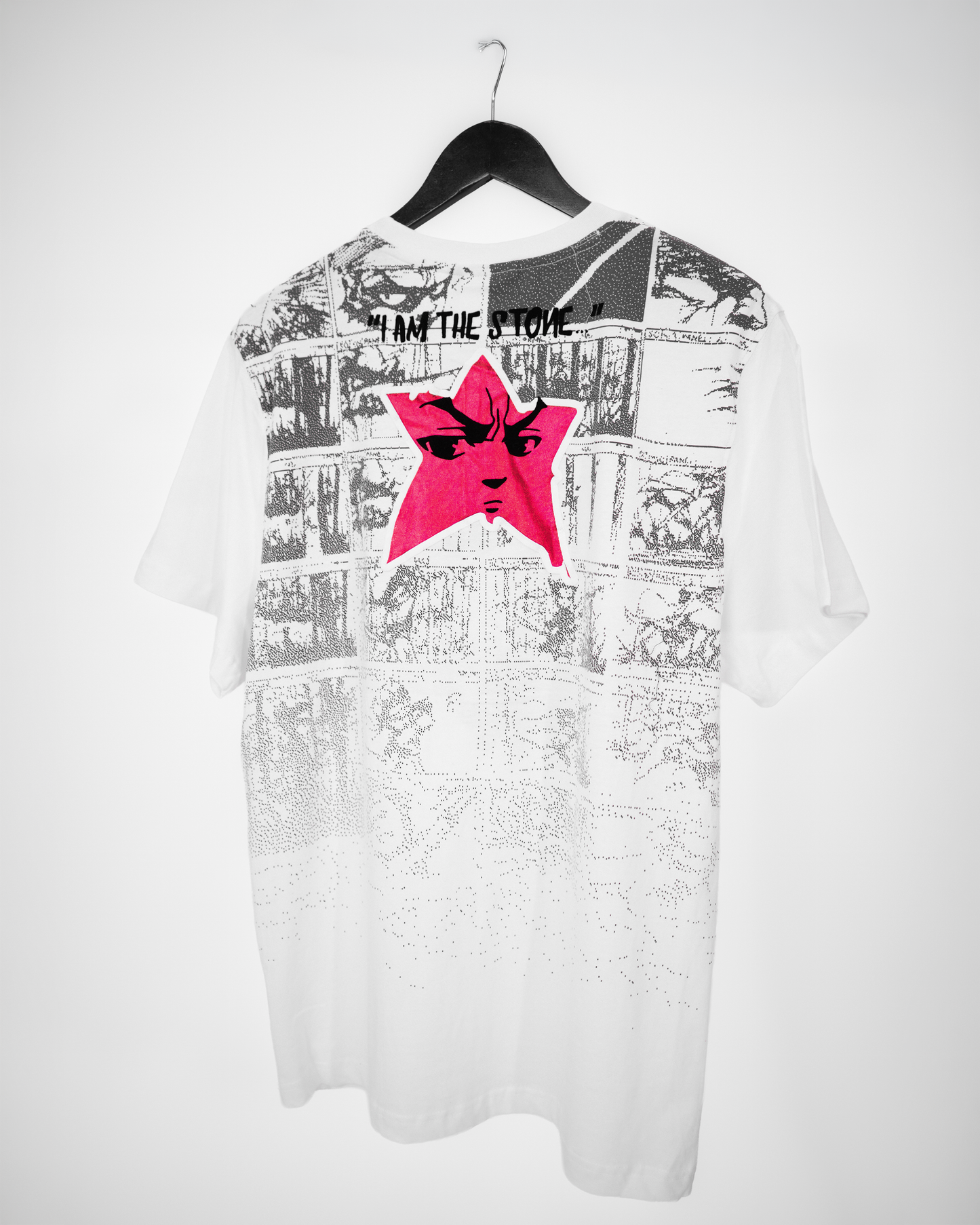 The Boondocks By Any Means White Embellished Tee