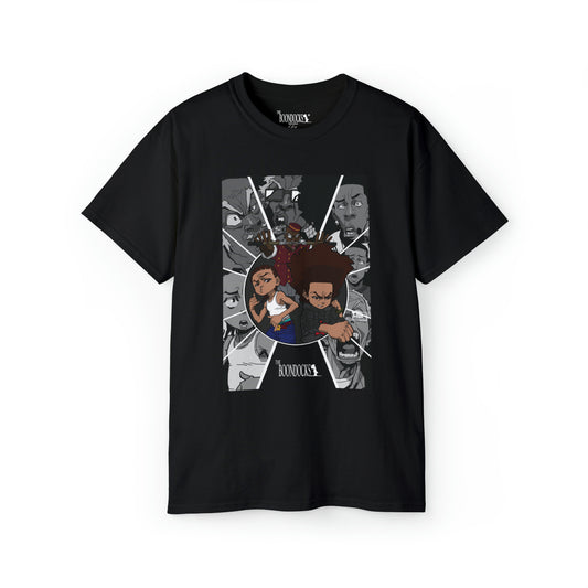 The Boondocks - Action Ready Black Eco-T-Shirt