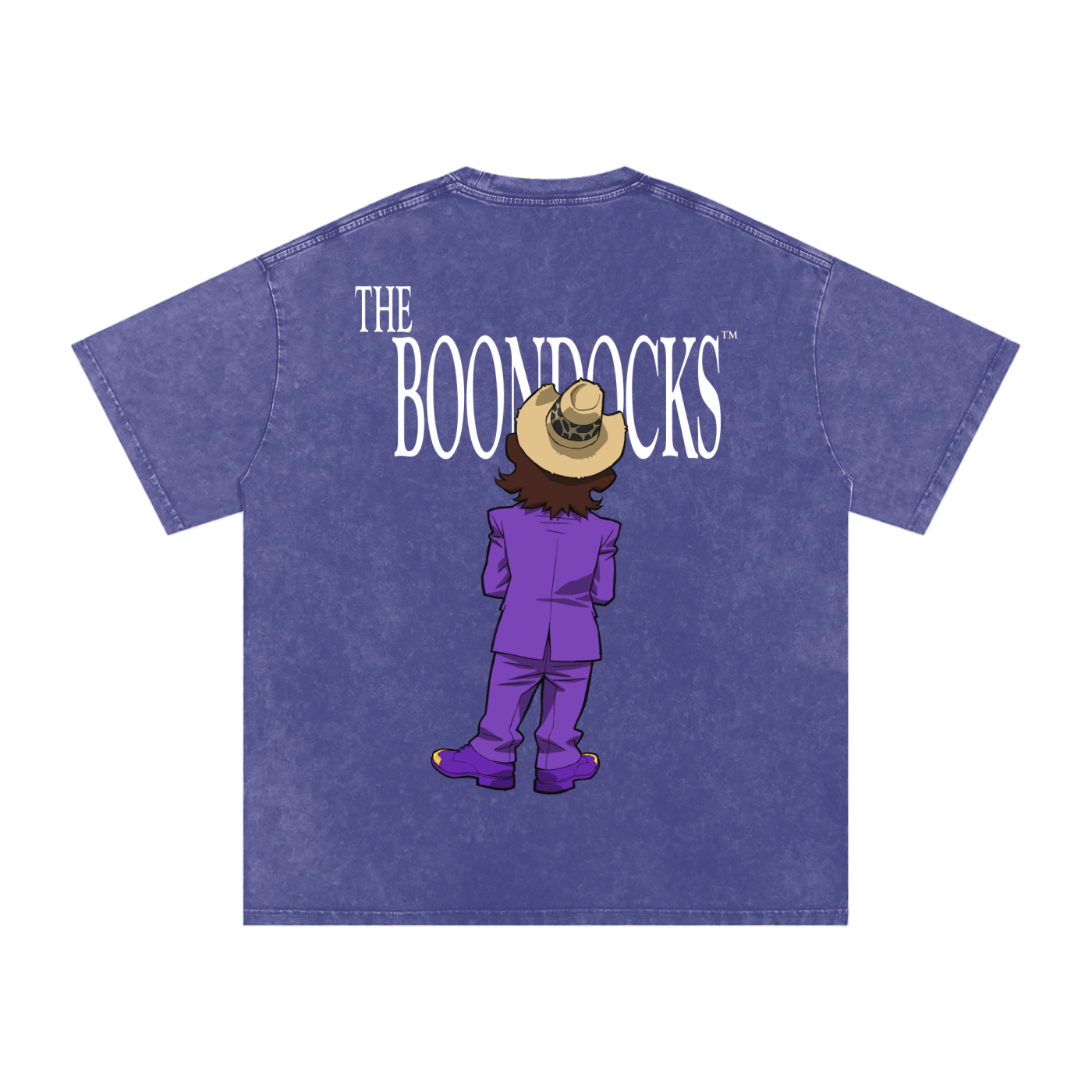The Boondocks A Pimp Named Slickback Purple Tee