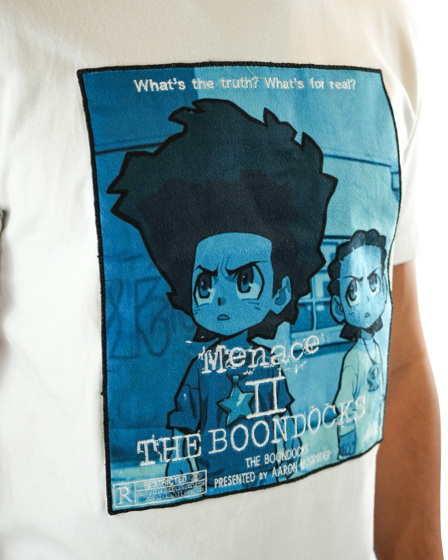 The Boondocks - Menace White T-Shirt