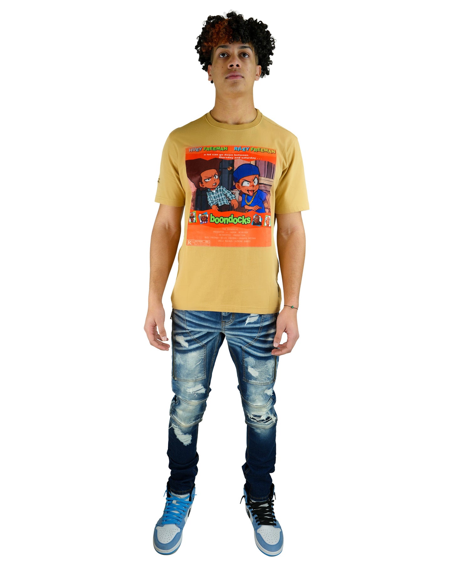 The Boondocks - Friday Khaki T-Shirt