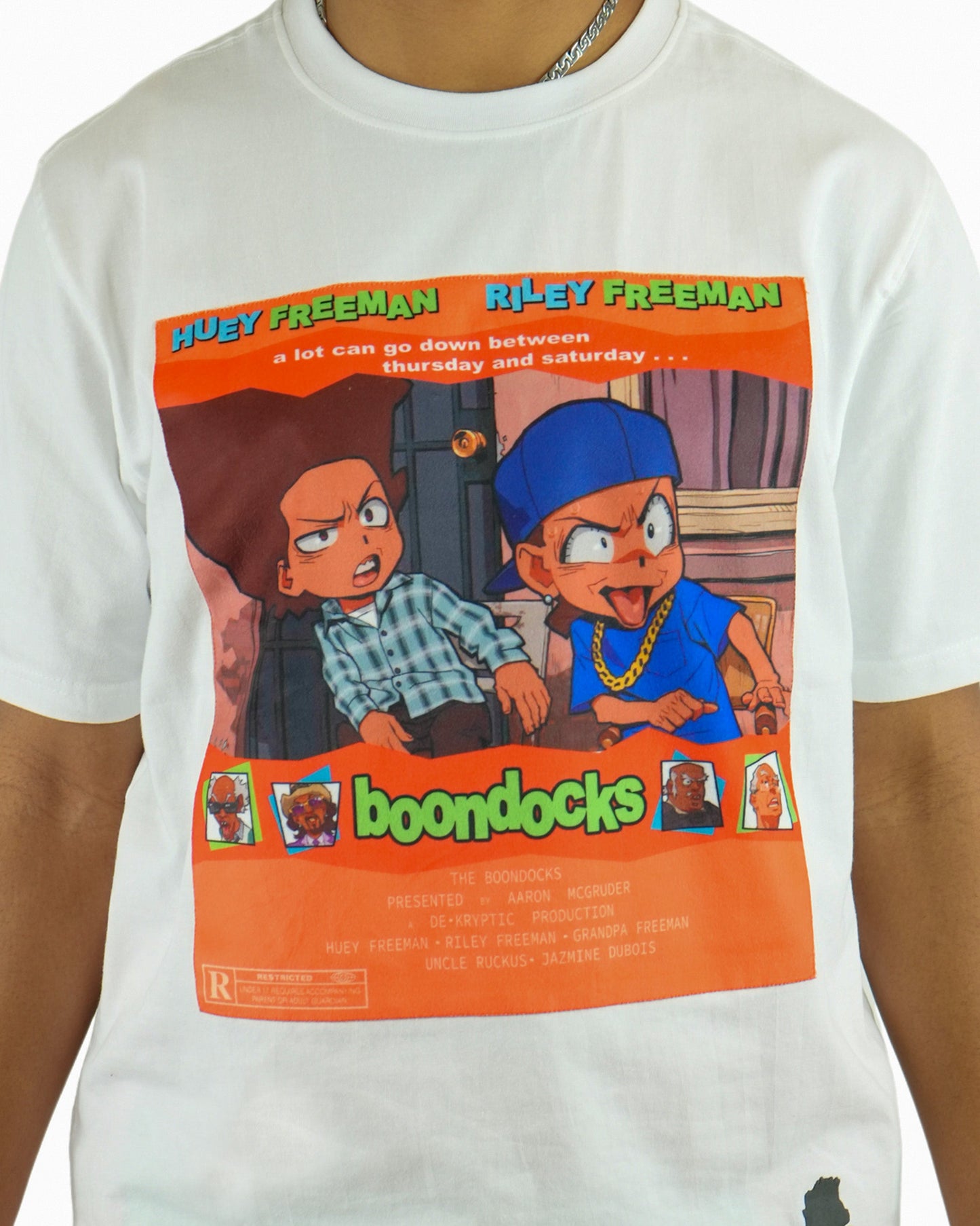 The Boondocks - Friday White T-Shirt