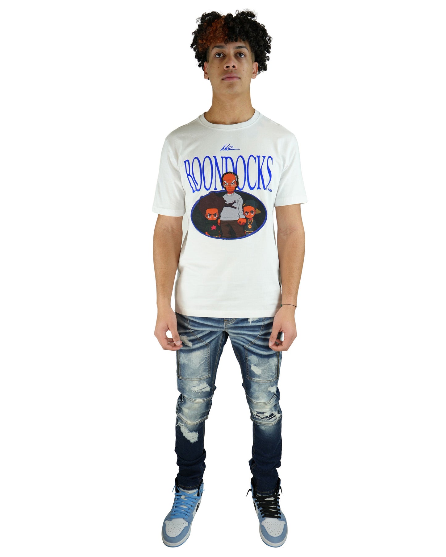 The Boondocks - Family Portrait White T-Shirt