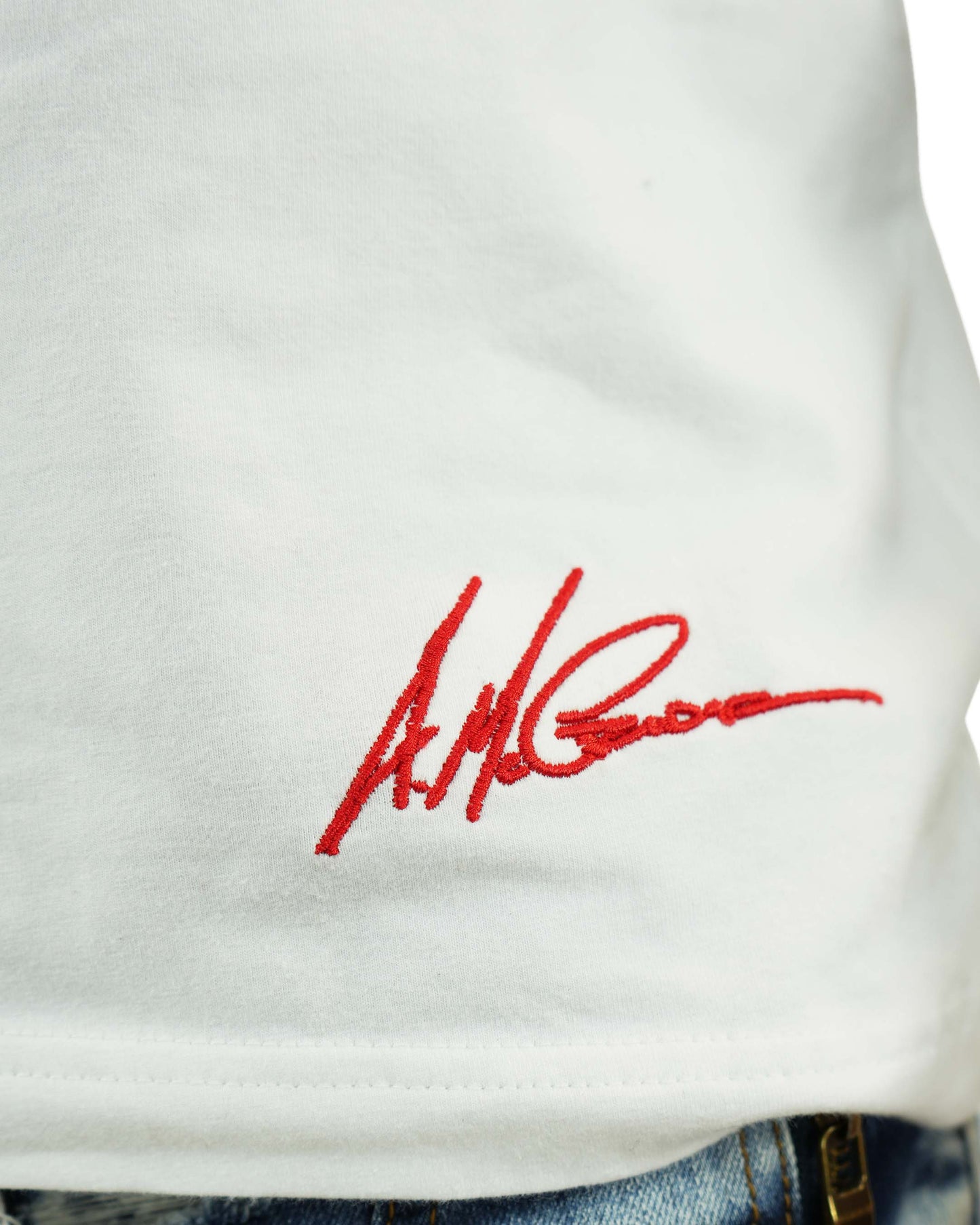 The Boondocks -  Colonel Stinkmeaner White Knit T-Shirt