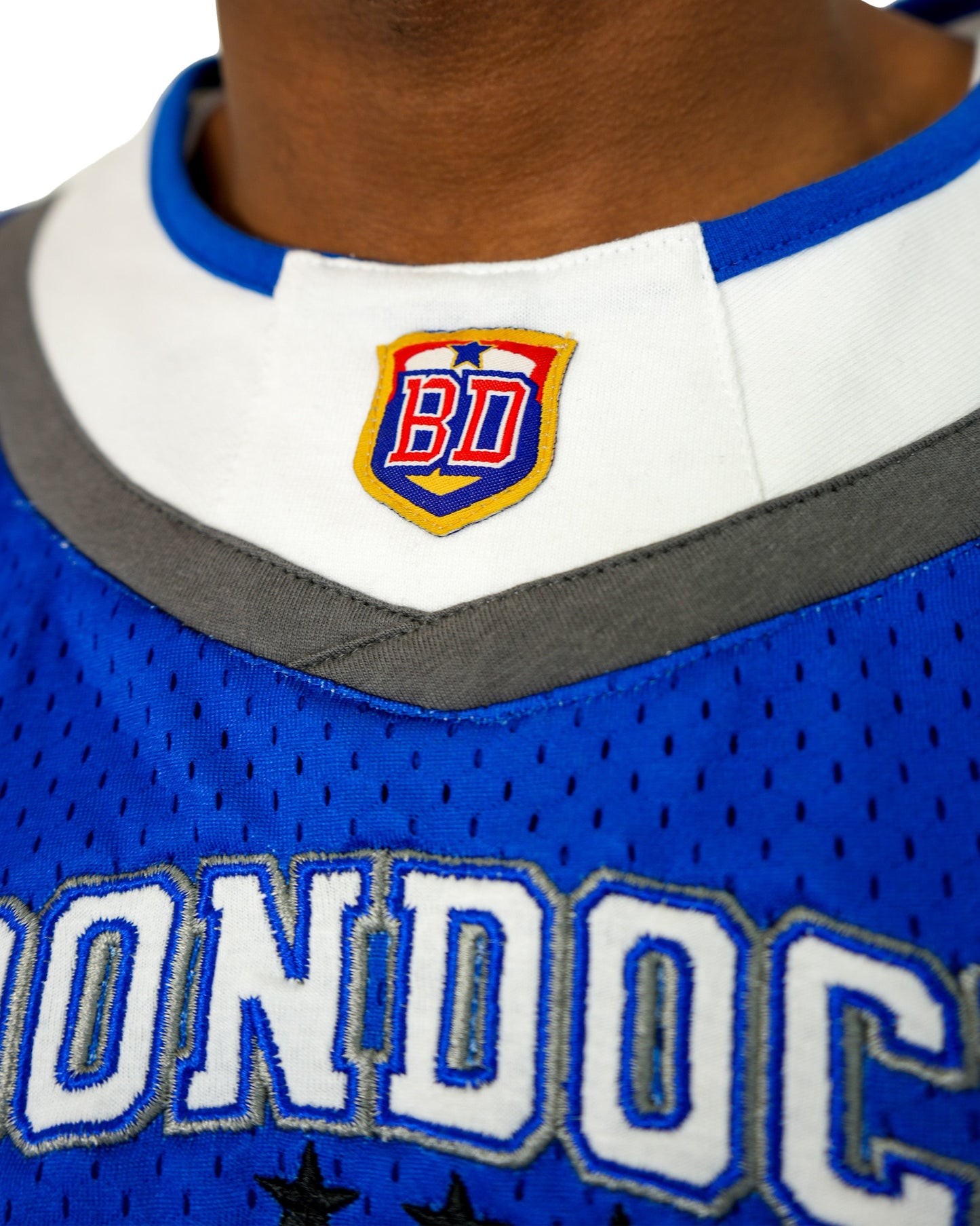 The Boondocks Riley Football Knit Blue Jersey