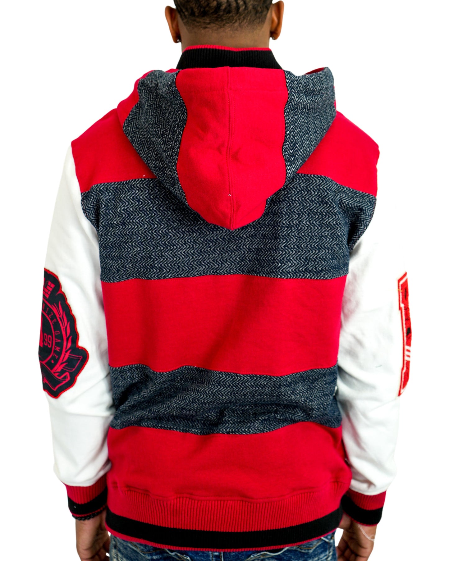 The Boondocks Riley Football Knit Red Hoodie