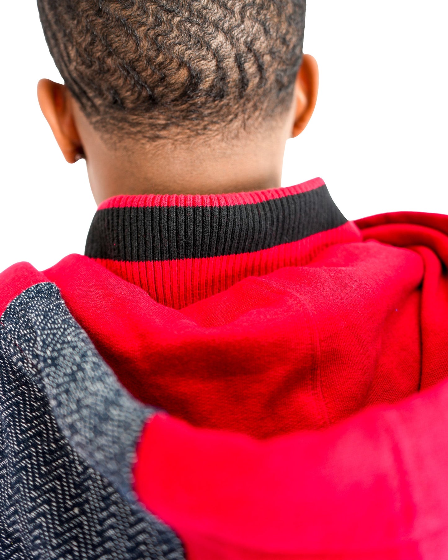 The Boondocks Riley Football Knit Red Hoodie