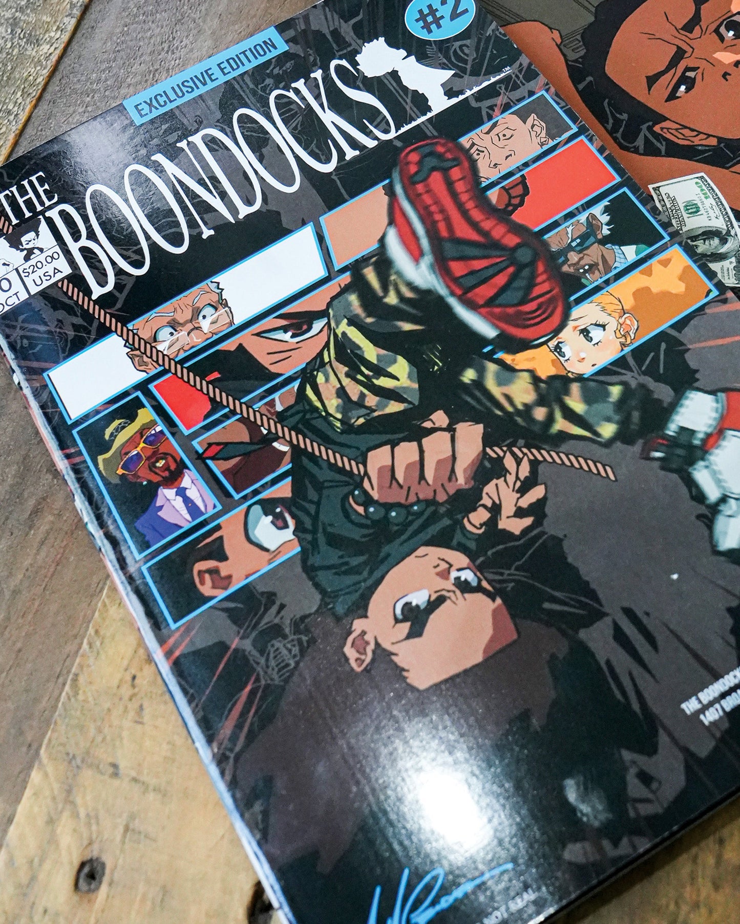 The Boondocks - Collectible Art Look Book - Huey Cover Volume #2
