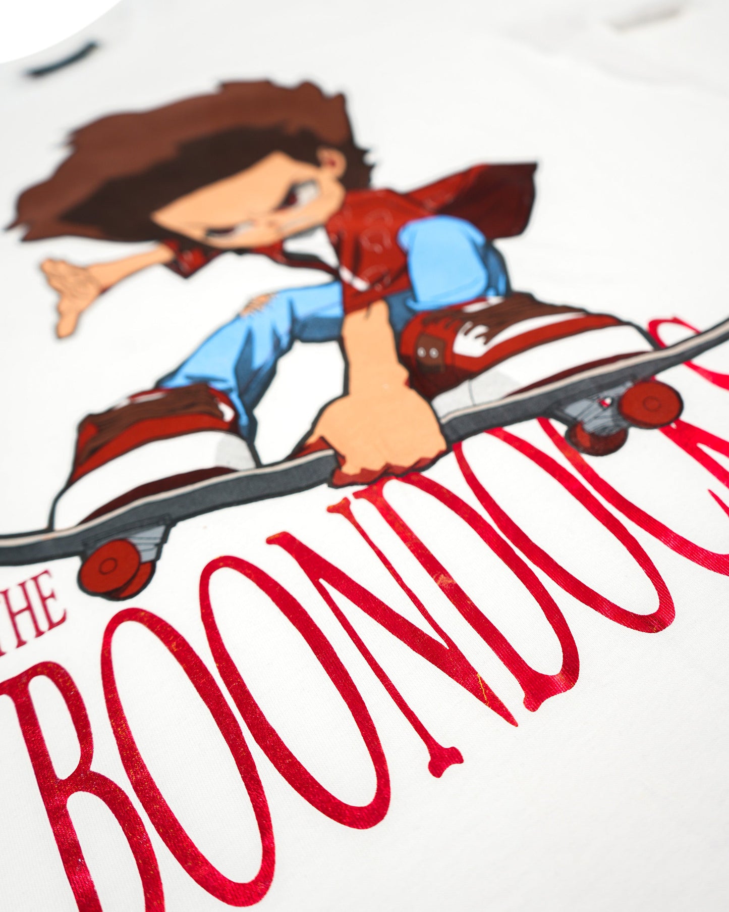 The Boondocks - Huey Air White T-Shirt