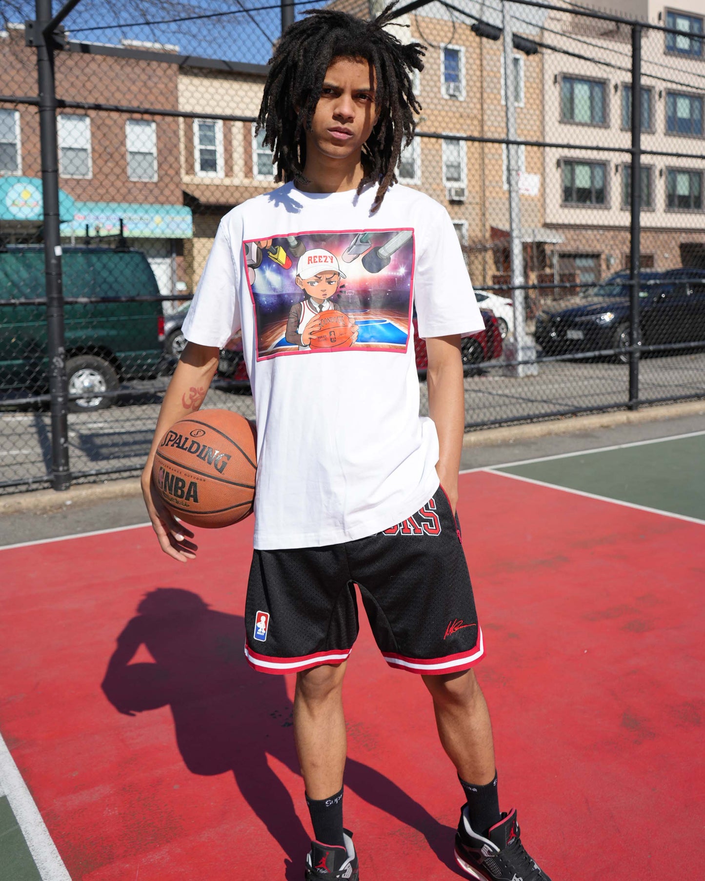 The Boondocks - Riley press Conference White T-Shirt