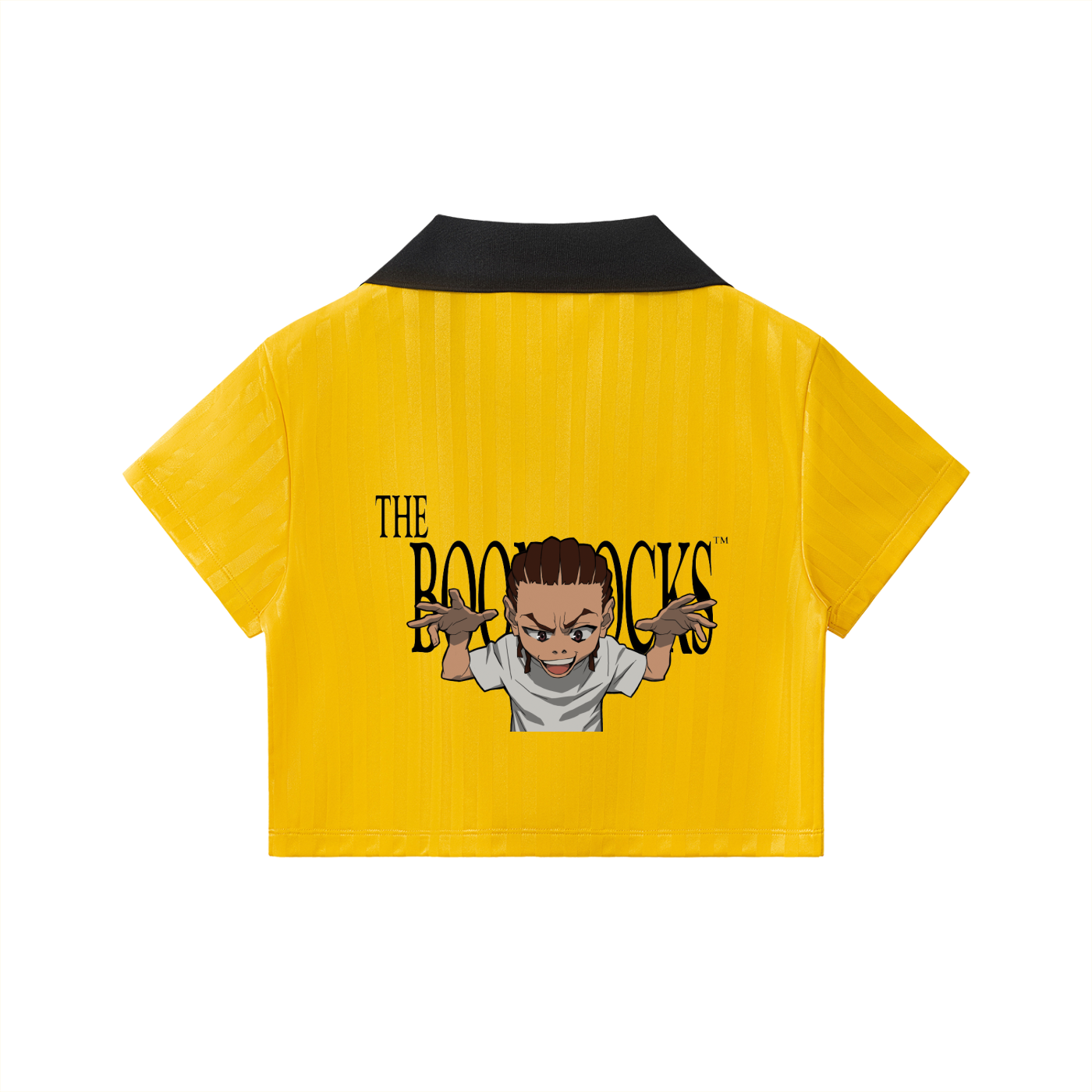 The Boondocks Riley Unleashed Yellow Cropped Jersey