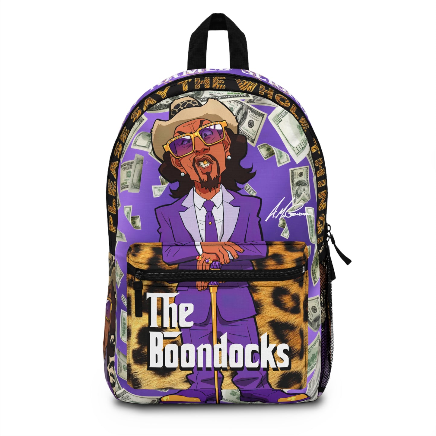 The Boondocks A Pimp Named Slickback Backpack