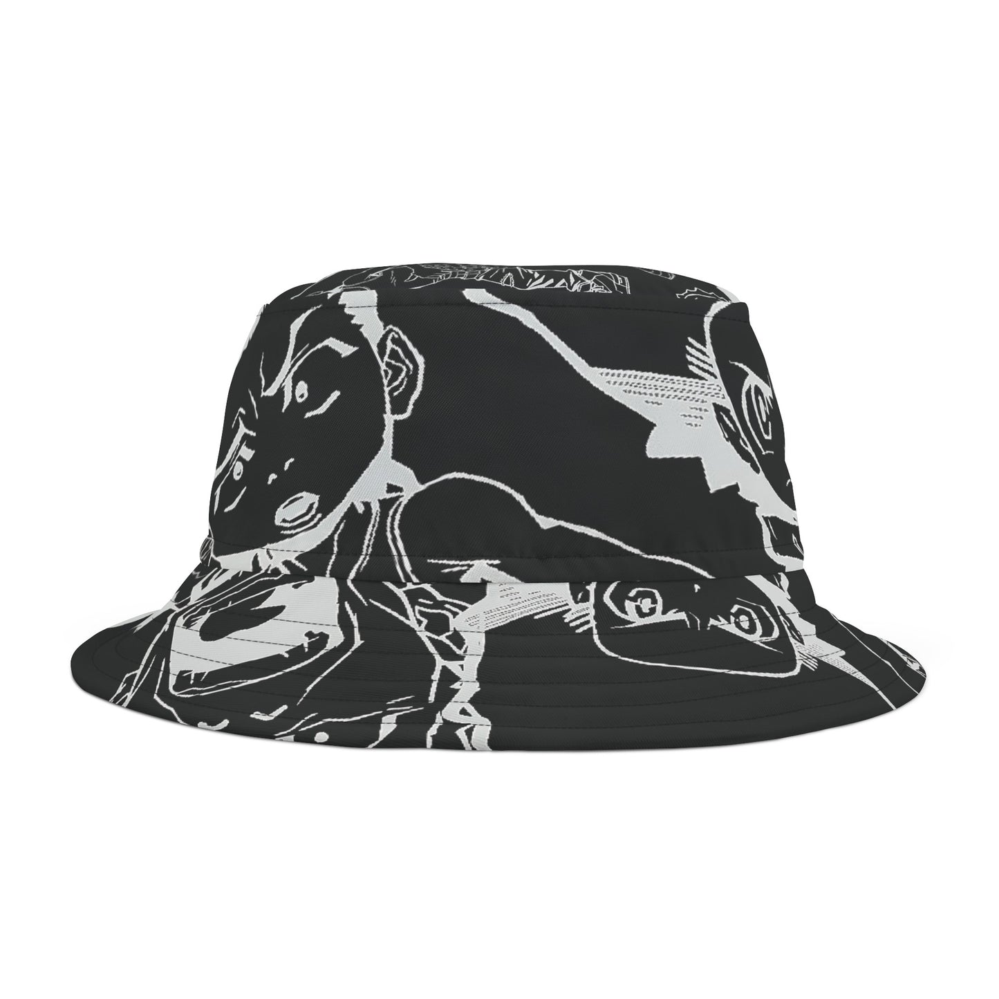 The Boondocks Black Bucket Hat