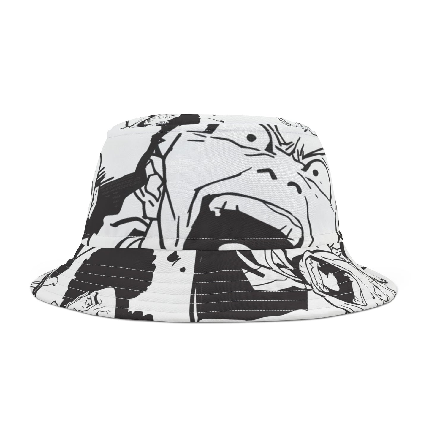 The Boondocks White Bucket Hat