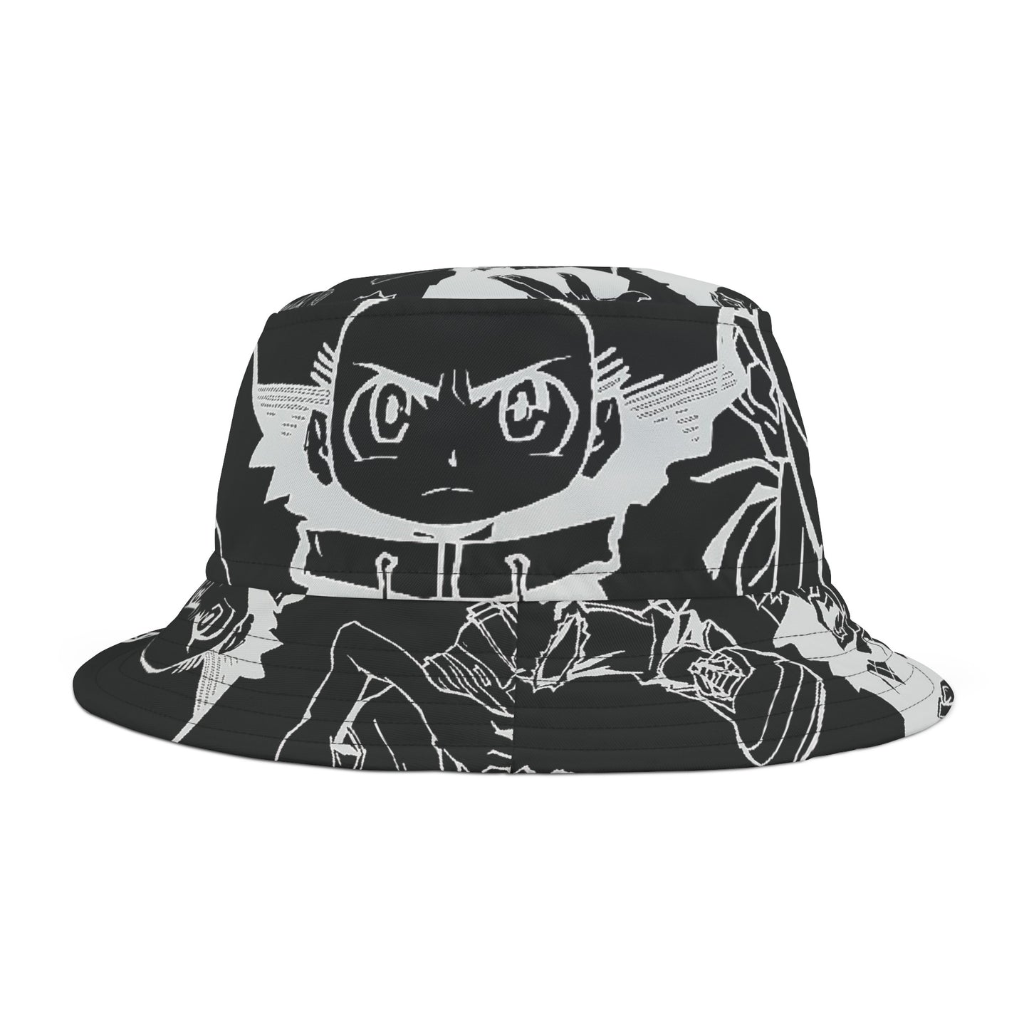 The Boondocks Black Bucket Hat