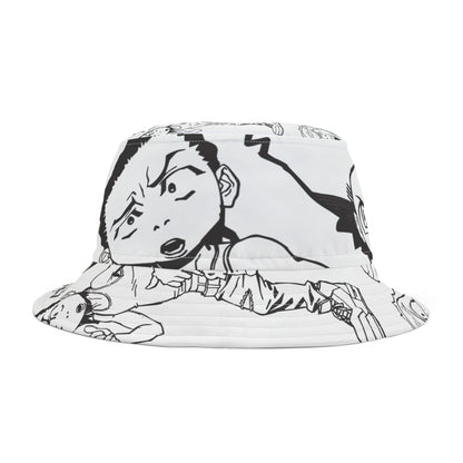 The Boondocks White Bucket Hat