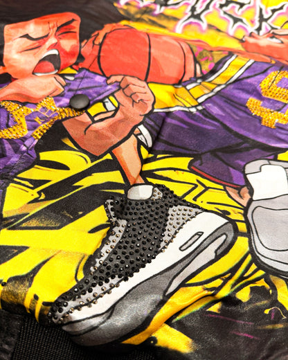The Boondocks Riley & Huey “Woodcrest Court Kings” Varsity Jacket