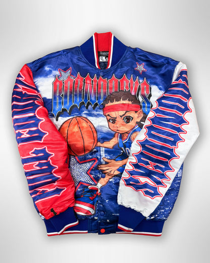 The Boondocks Riley “Full Court Pressure” Varsity Jacket