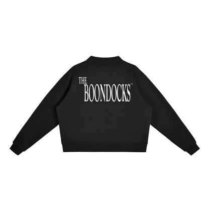 The Boondocks Jazmine Daily Fit Black Heavyweight Crewneck