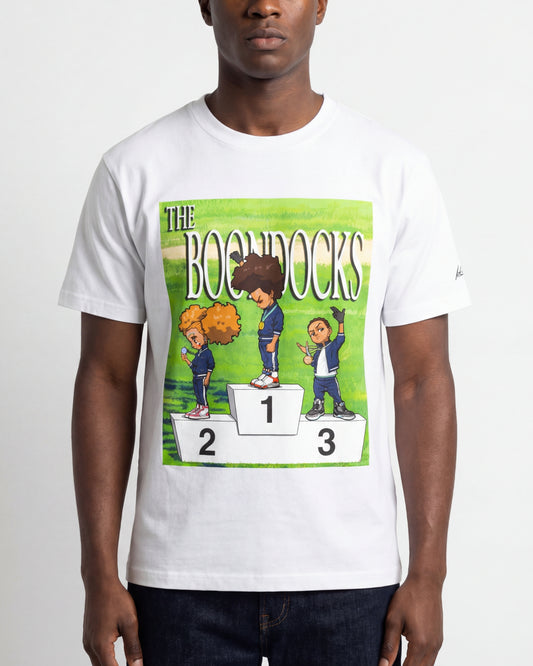 The Boondocks Podium Champs White T-Shirt