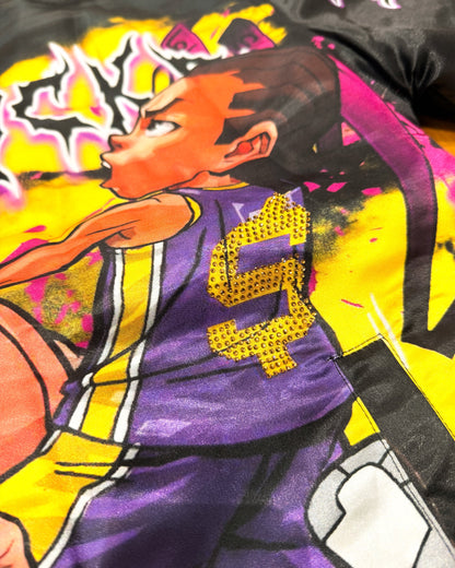 The Boondocks Riley & Huey “Woodcrest Court Kings” Varsity Jacket