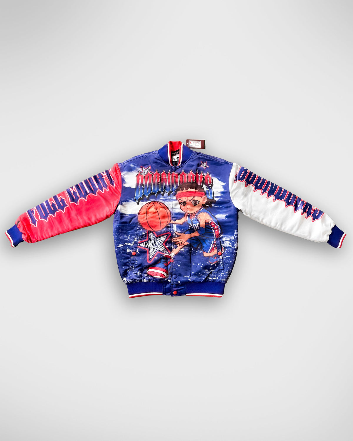 The Boondocks Riley “Full Court Pressure” Varsity Jacket