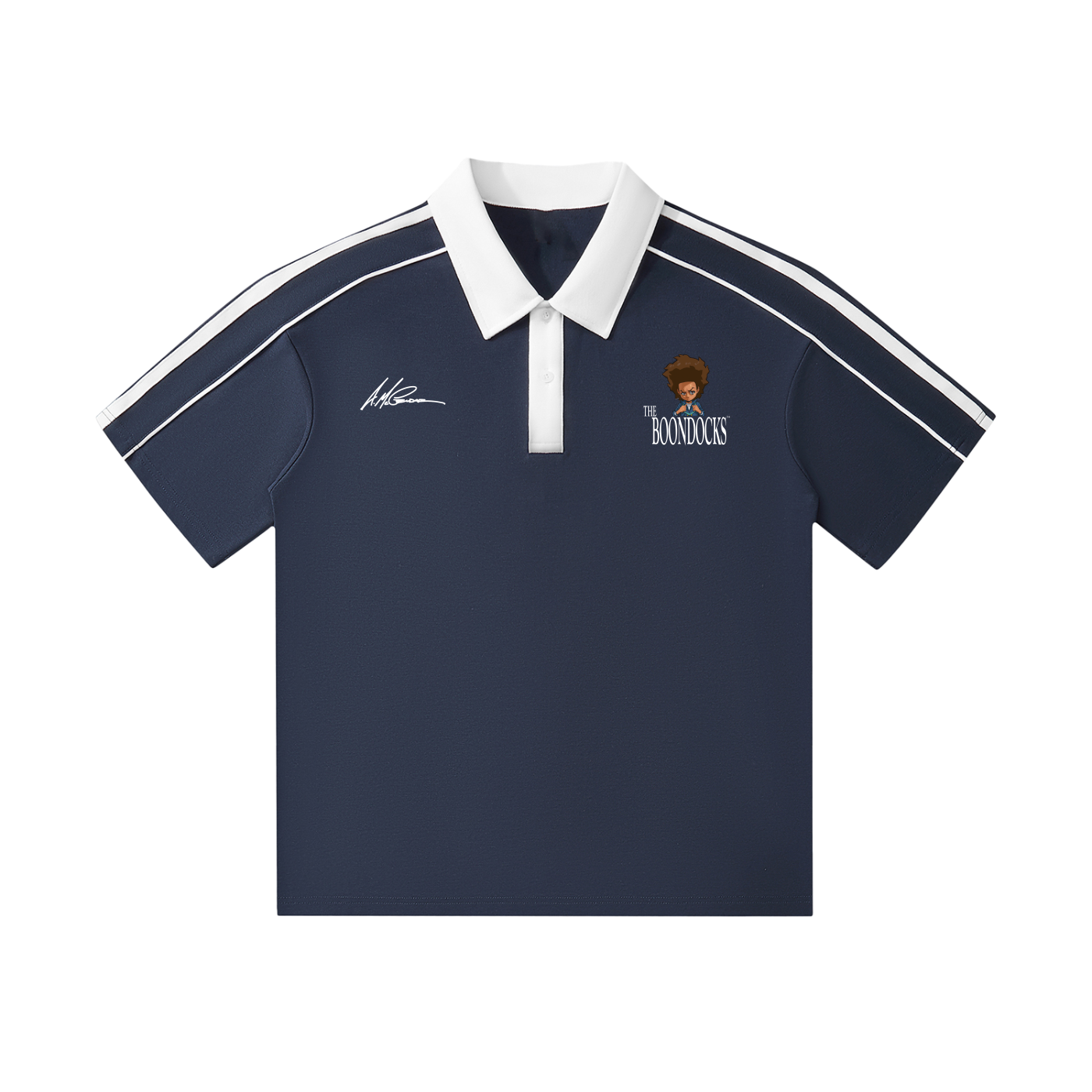 The Boondocks Huey Freeman Champion Polo