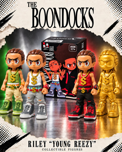 The Boondocks Riley “Young Reezy” Mystery Box Collectible Figure