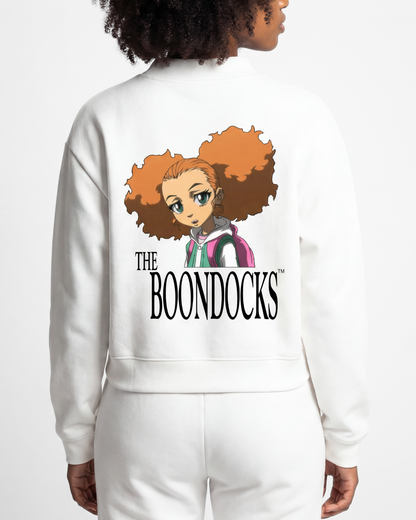 The Boondocks Jazmine Watchful Heavyweight Crewneck