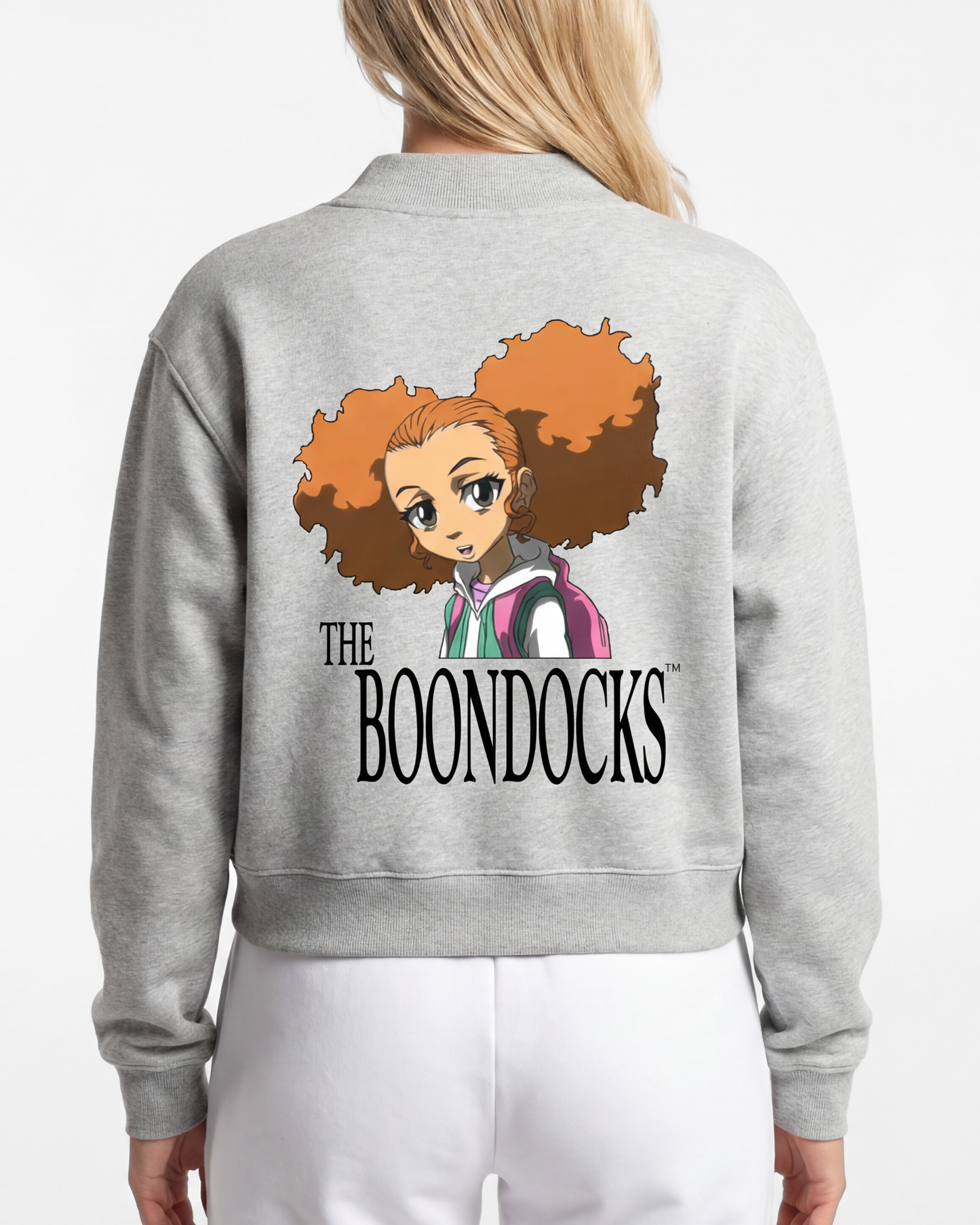 The Boondocks Jazmine Watchful Heavyweight Crewneck