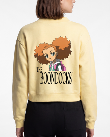 The Boondocks Jazmine Watchful Heavyweight Crewneck