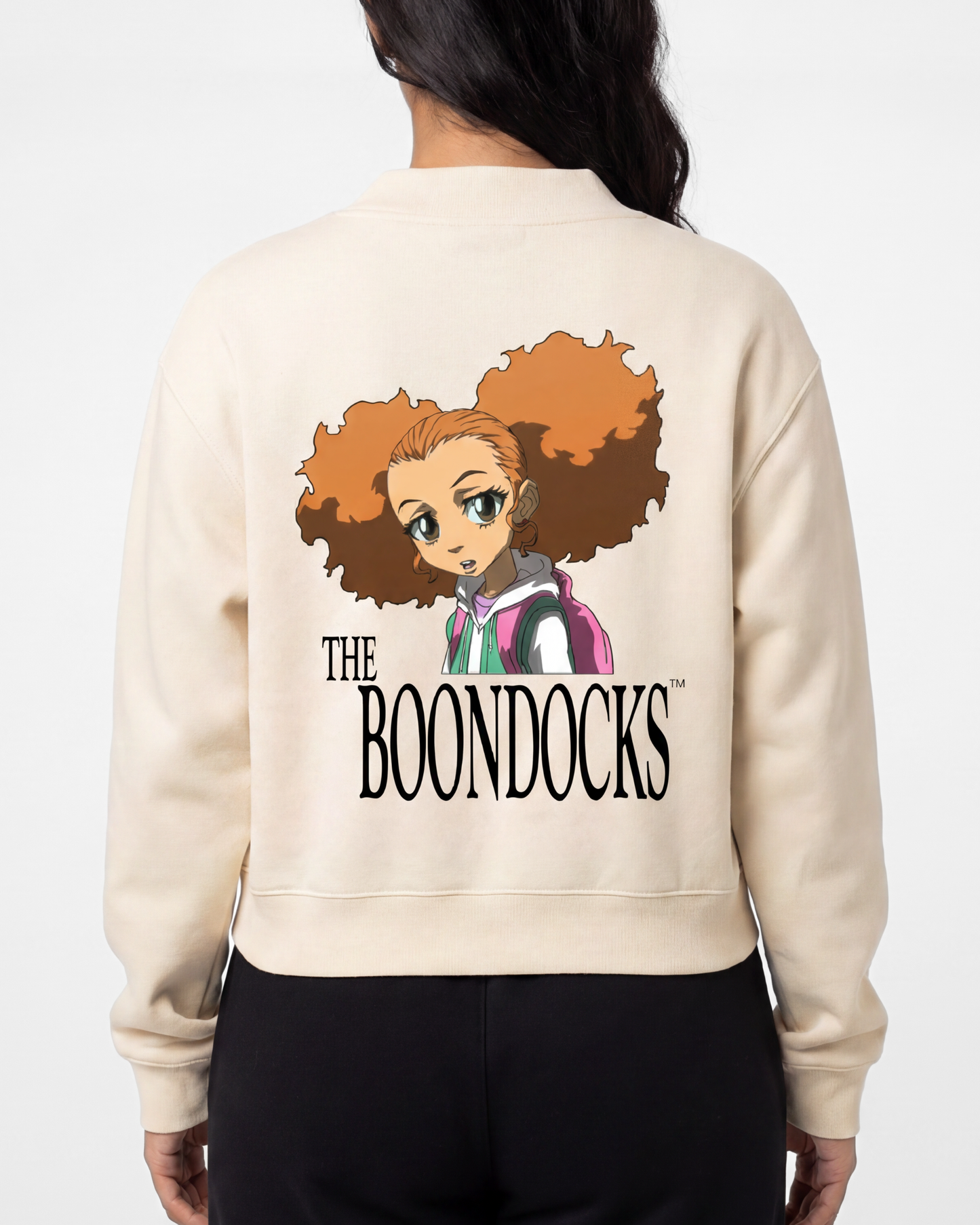 The Boondocks Jazmine Watchful Heavyweight Crewneck