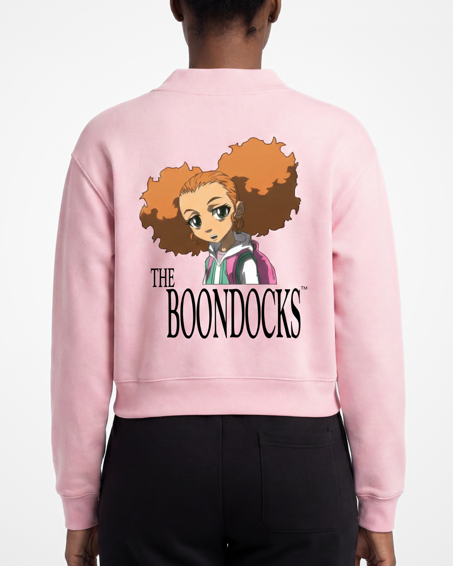 The Boondocks Jazmine Watchful Heavyweight Crewneck