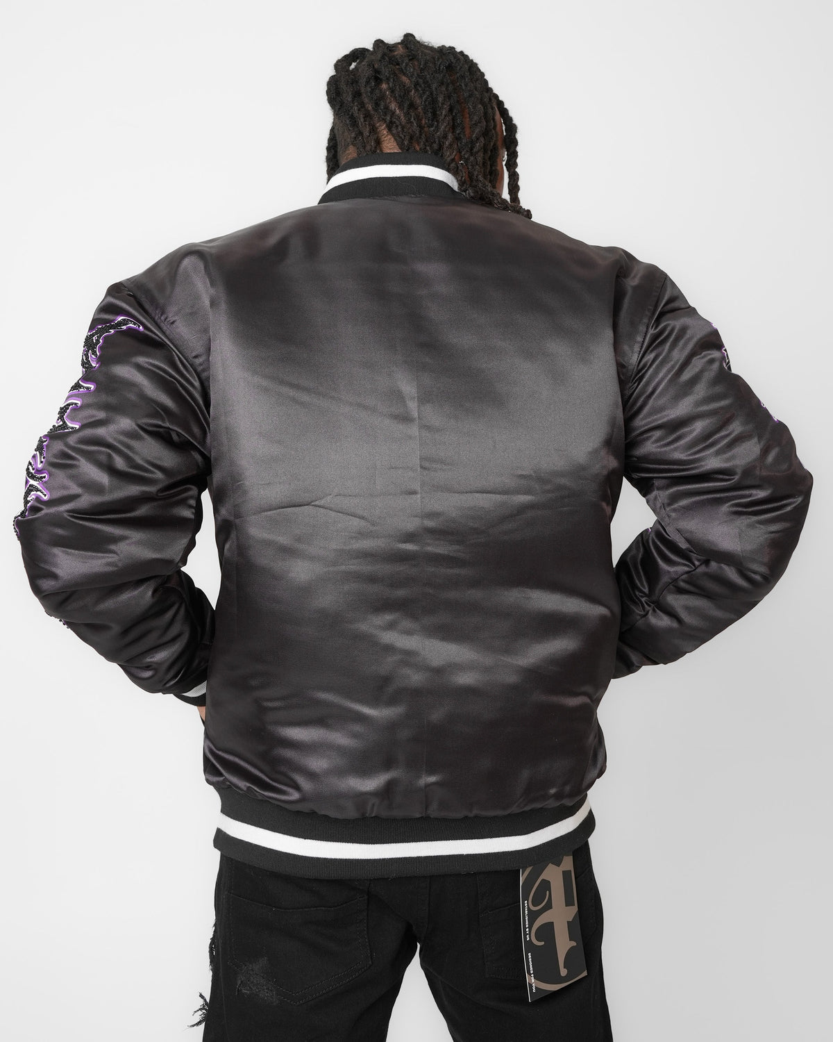 The Boondocks Riley & Huey “Woodcrest Court Kings” Varsity Jacket