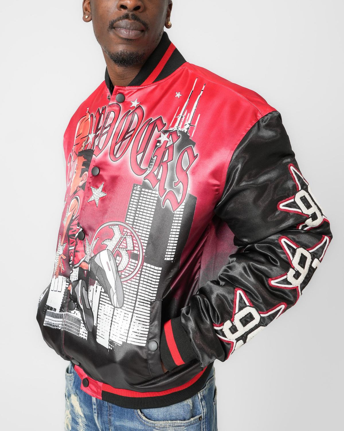 The Boondocks Riley “No Easy Buckets” Varsity Jacket