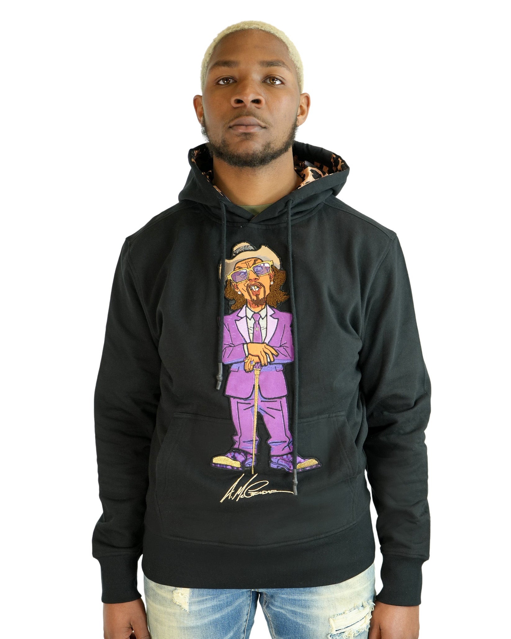 The Boondocks - A Pimp Named Slickback Black Hoodie – The Boondocks ...