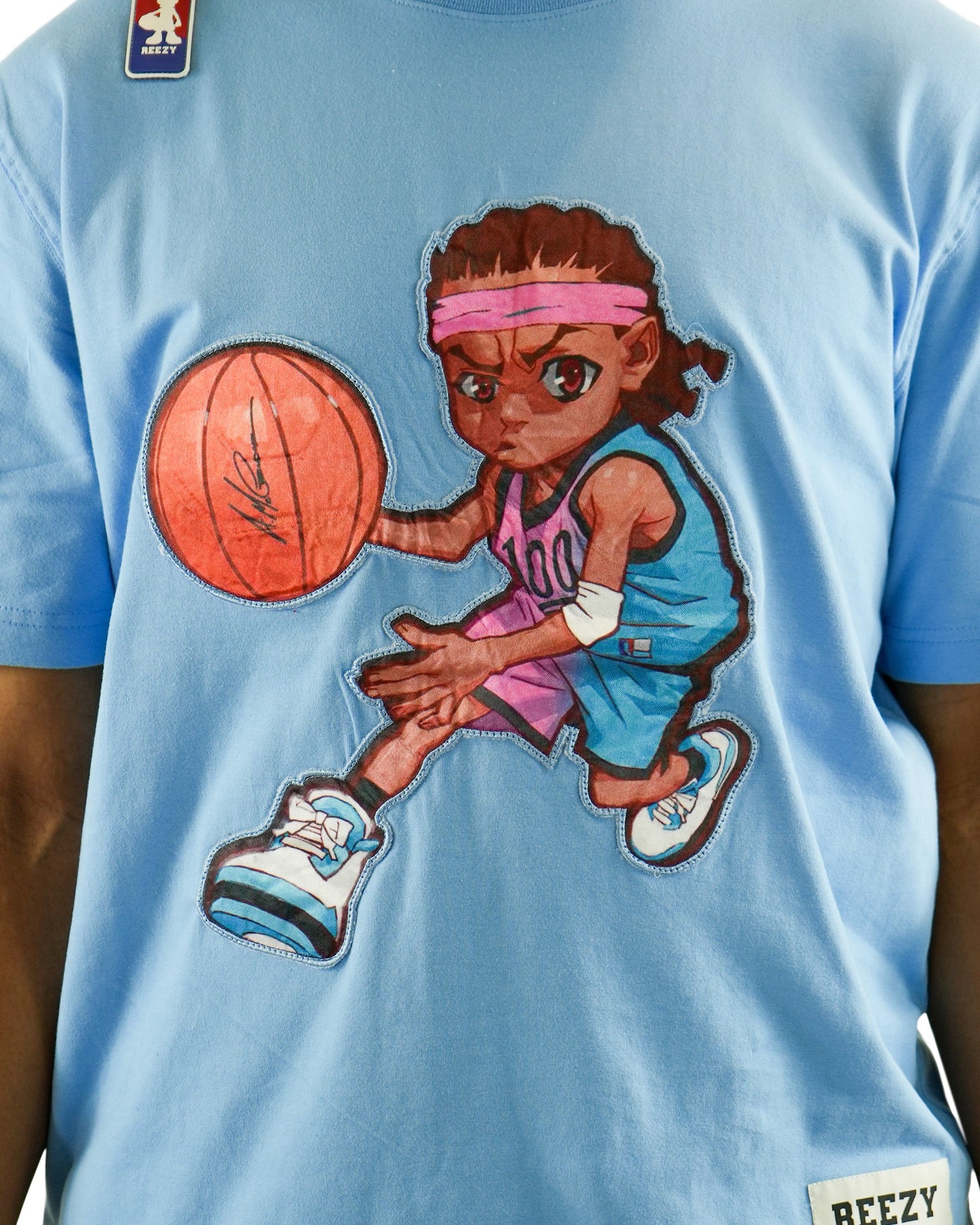 The Boondocks - Air Reezy 100 NC Blue T-Shirt