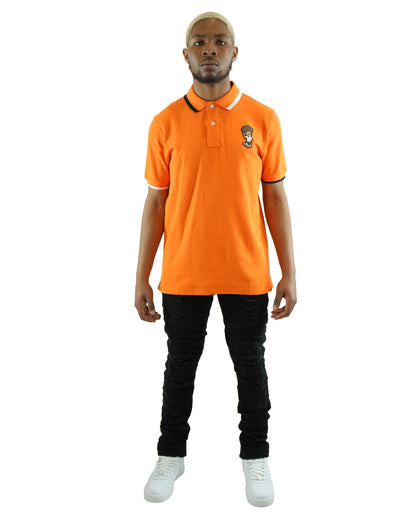 The Boondocks - Huey Orange Polo Shirt