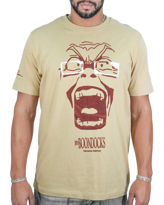 The Boondocks Granddad Sand T-Shirt