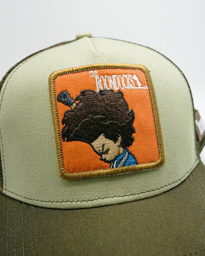 The Boondocks Huey Revolution Khaki Trucker Hat