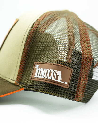 The Boondocks Huey Revolution Khaki Trucker Hat