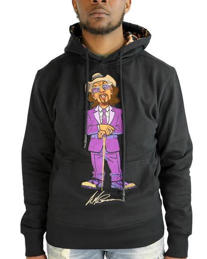 The Boondocks - A Pimp Named Slickback Black Hoodie