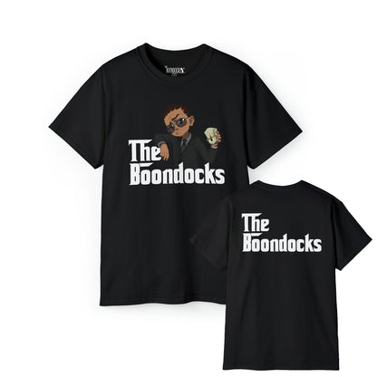 The Boondocks - Riley Godfather Black Eco-T-Shirt