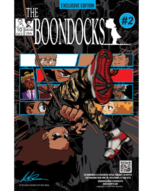 The Boondocks - Collectible Art Look Book - Huey Cover Volume #2