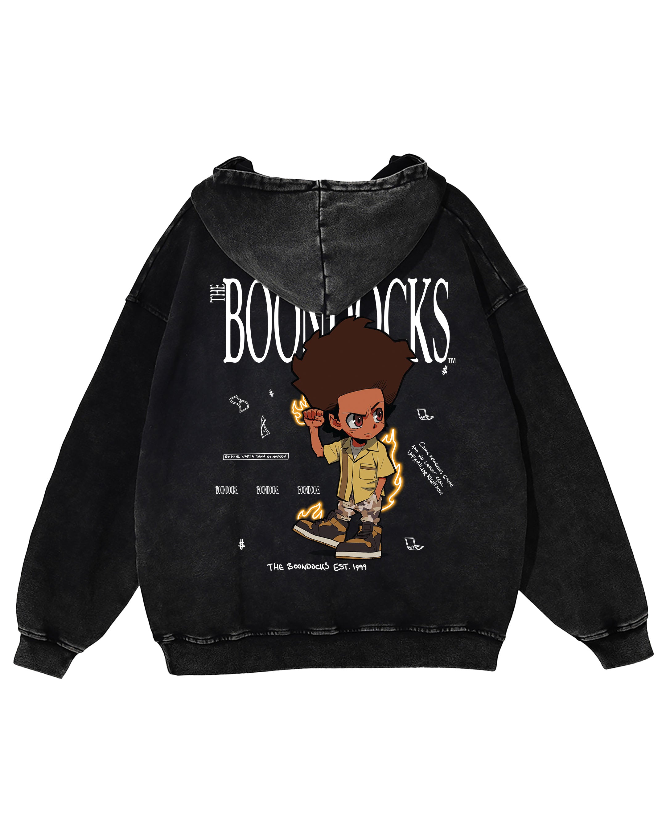 Cheapest The Boondocks Hoodie | Adult Swim Hoodie | Adult Cartoon Hoodie | Character Hoodie