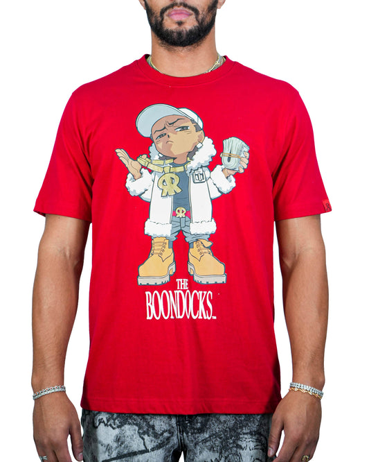 The Boondocks Cold Cash Riley Red T-Shirt