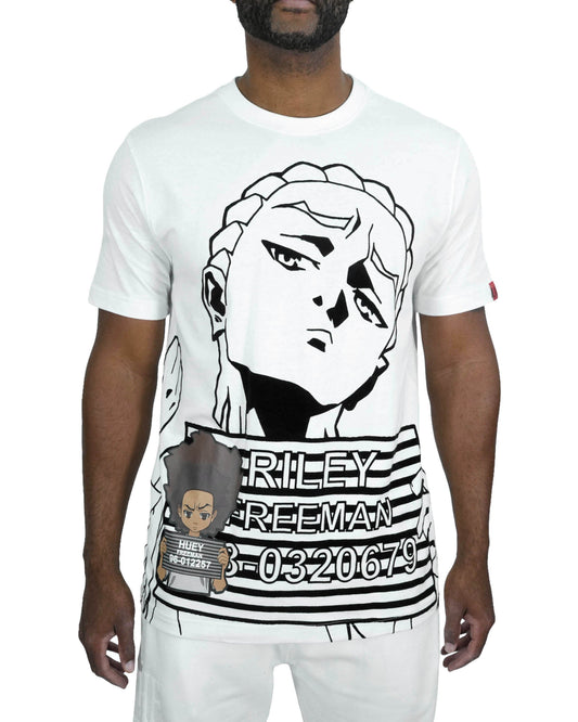 The Boondocks Riley Big Face White T-Shirt