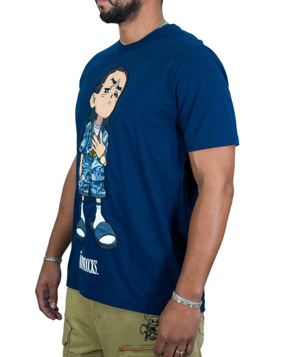 The Boondocks Riley Chill Guy Navy T-Shirt