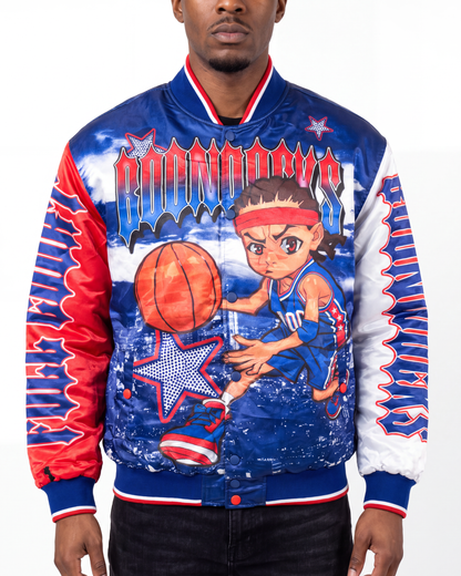 The Boondocks Riley “Full Court Pressure” Varsity Jacket